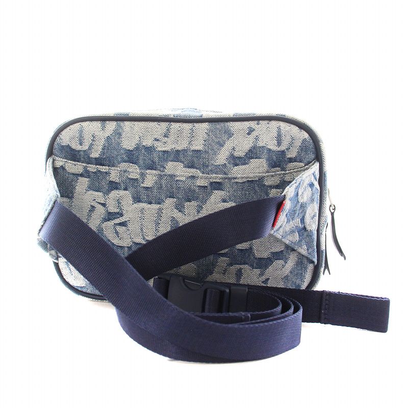 シュプリーム SUPREME 22SS Fat Tip Jacquard Denim Waist Bag