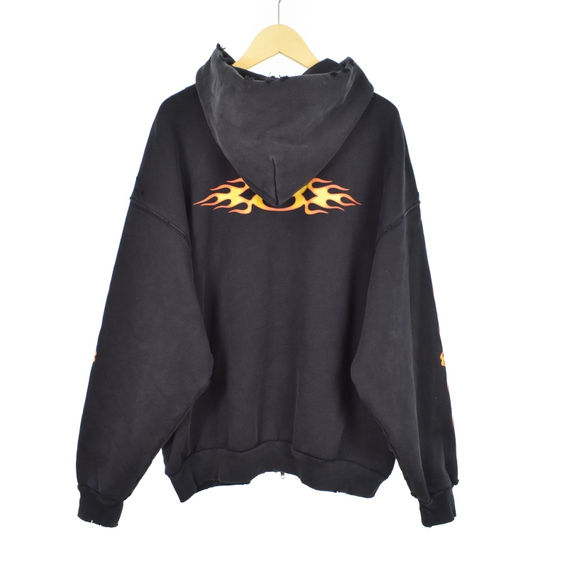 ジャケット・アウター doublet 22aw burning hoodie 楽天市場】doublet(ダブレット) サイズ:M 22AW BURNING