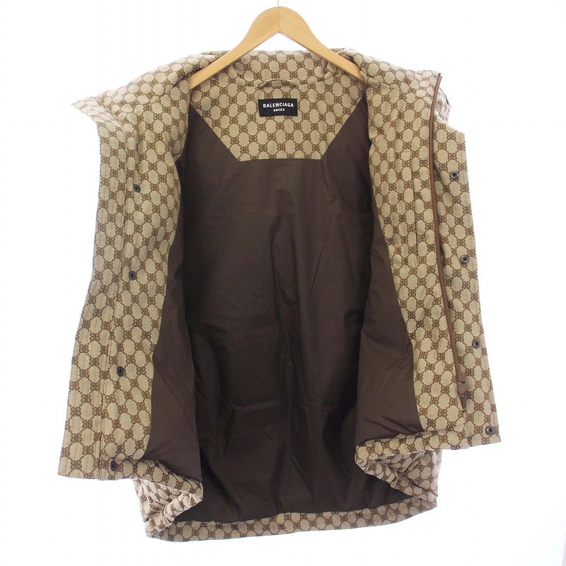 バレンシアガ BALENCIAGA GUCCI The Hacker Project BB Cocoon Puffer