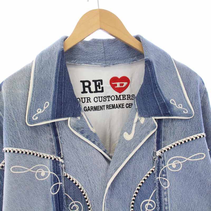 DIESEL×Readymade レッドタグコレクション　デニムジャケット ディーゼル レッドタグ 第5弾、レディメイド細川雄太による