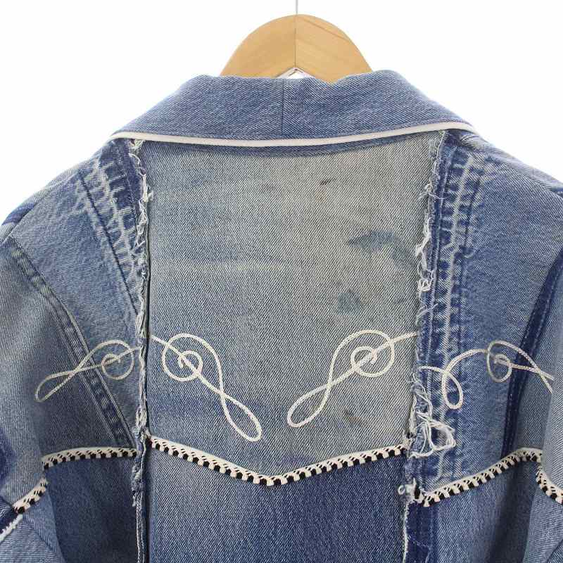 ディーゼル DIESEL RED TAG READYMADE 再構築デニムジャケット Gジャン