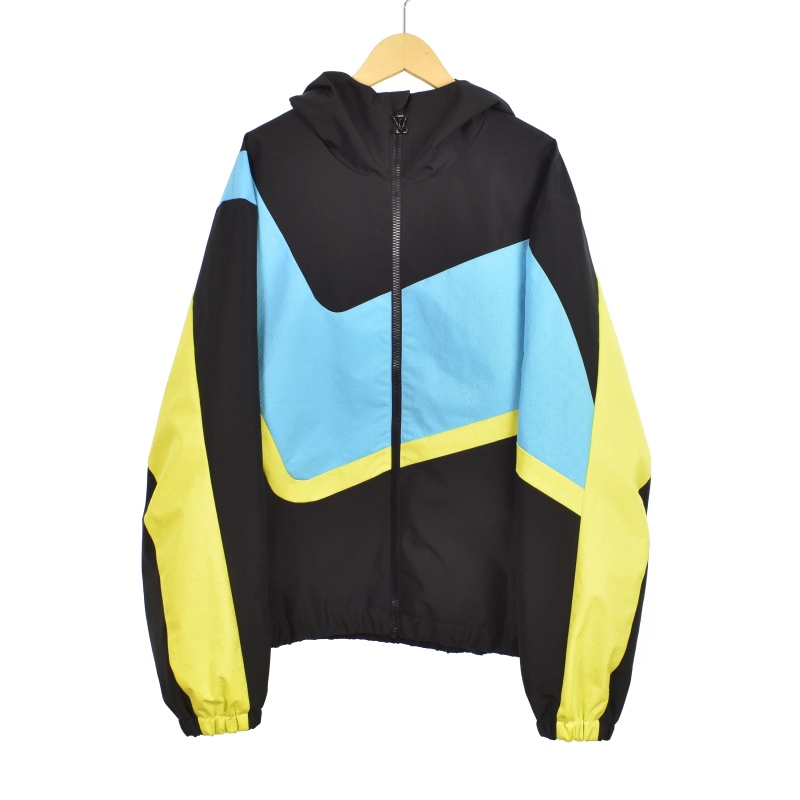 ルイヴィトン サイズ:54  23AW  RM232M PS0 HPB20W ミニモノグラムウィンドブレーカージップアップブルゾン 中古 SB01 ルイヴィトン LOUIS VUITTON 23AW ミニモノグラムウインドブレーカー