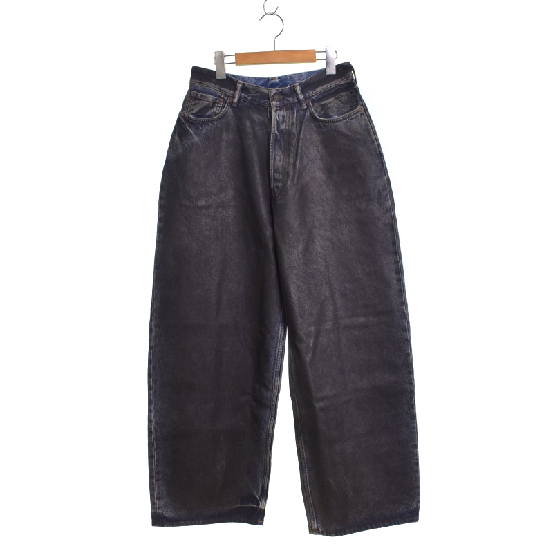 未使用品 アクネ ストゥディオズ Acne Studios 2023 Super baggy fit jeans スーパーバギーフィットジーンズ  デニム 26 32 インディゴ メンズ レディース 208-902502230001 | ベクトルパーク アクネデニム ジーンズ  ACNE 26/32  アクネストゥディオズ