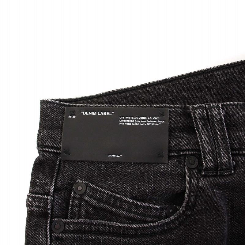 オフホワイト OFF WHITE Skinny Regular Lenght デニムパンツ