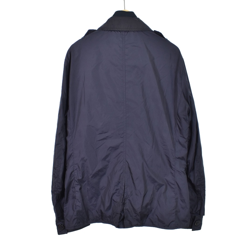 モンクレール MONCLER ナイロンジャケット ブルゾン 1 紺 ネイビー 910
