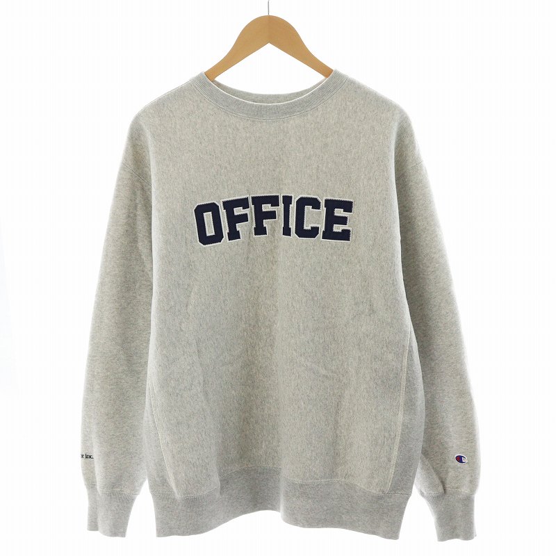 チャンピオン CHAMPION × メルセデス アンカー インク Mercedes Anchor ANCHOR INC. x Champion OFFICE スウェット