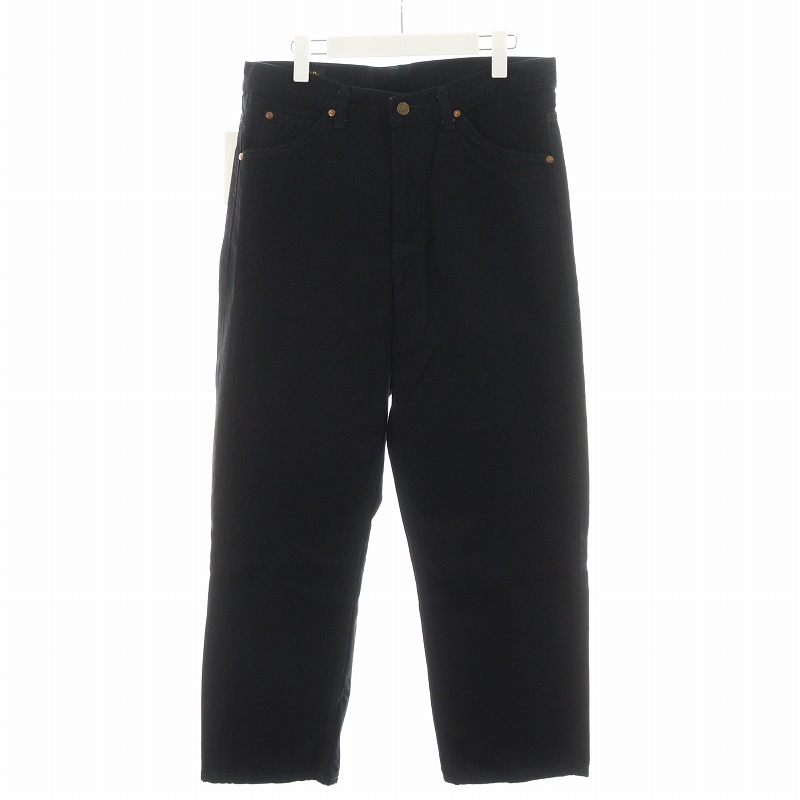 WACKO MARIA ワコマリア　ブラック デニム スリムテーパード WACKO MARIA (ワコマリア) MINEDENIM / TAPERED DENIM