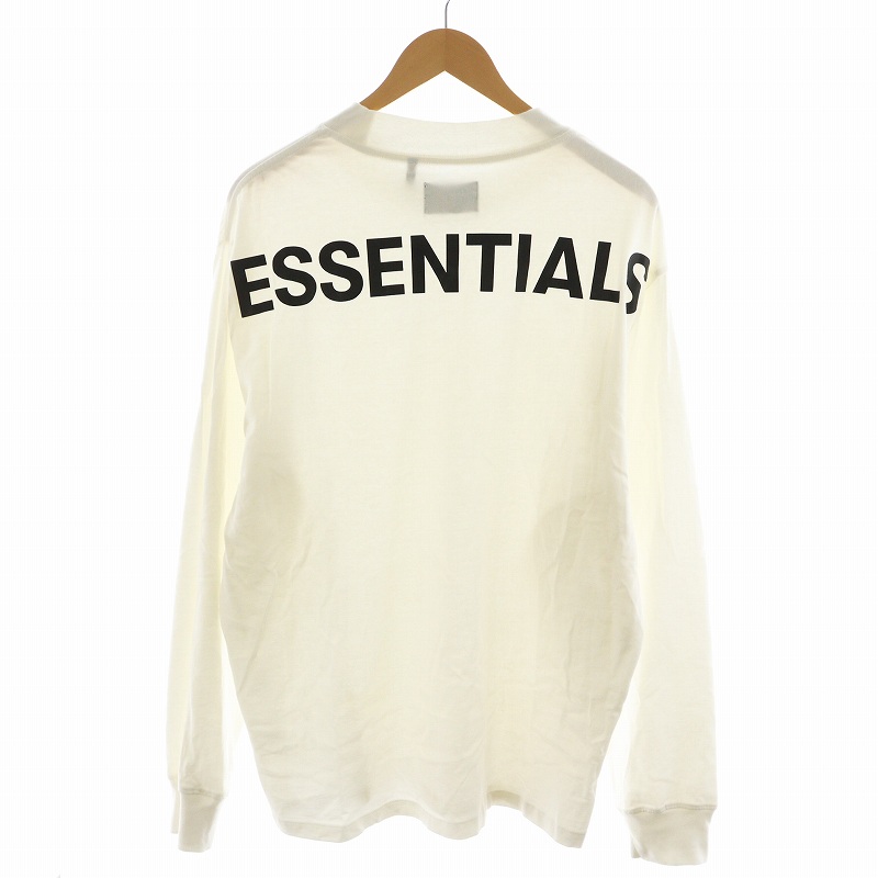【FOG ESSENTIALS】新品未使用 バックロゴロングＴシャツ Lサイズ FOG ESSENTIALS】新品未使用 バックロゴロングTシャツ Lサイズ
