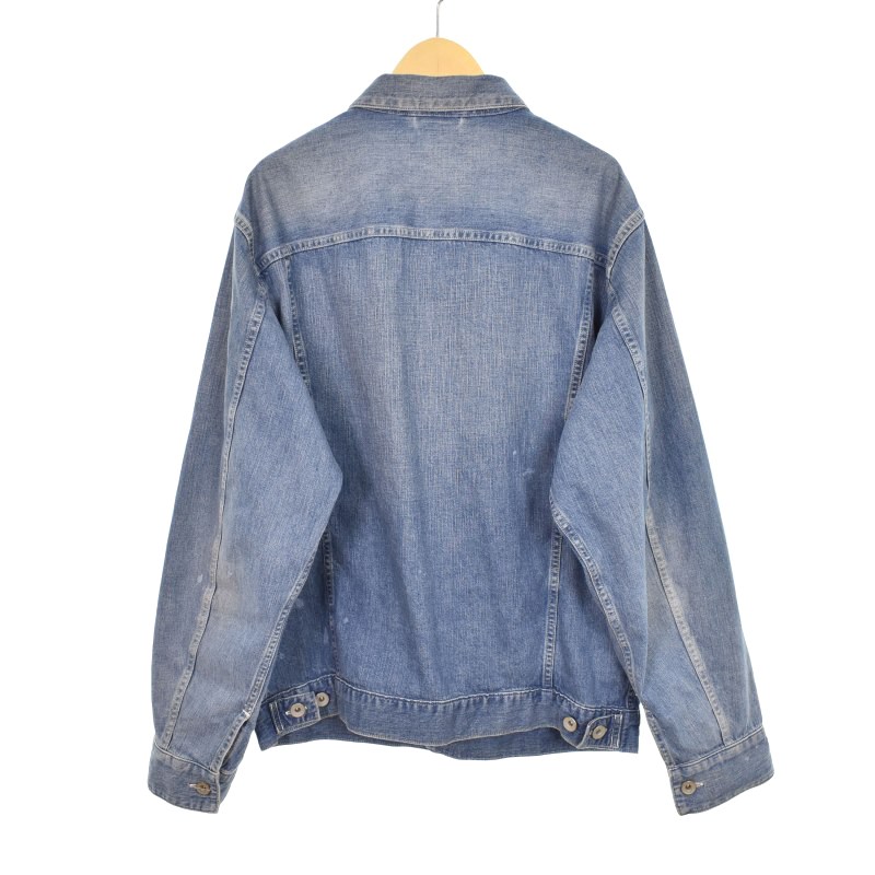 マーティーアンドサンズ MAATEE&SONS 24SS LIGHT OZ DENIM PLEATED 