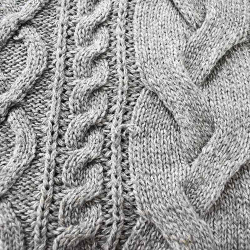 サルバム sulvam 22AW アーガイルオーバーサイズニット 長袖 M グレー