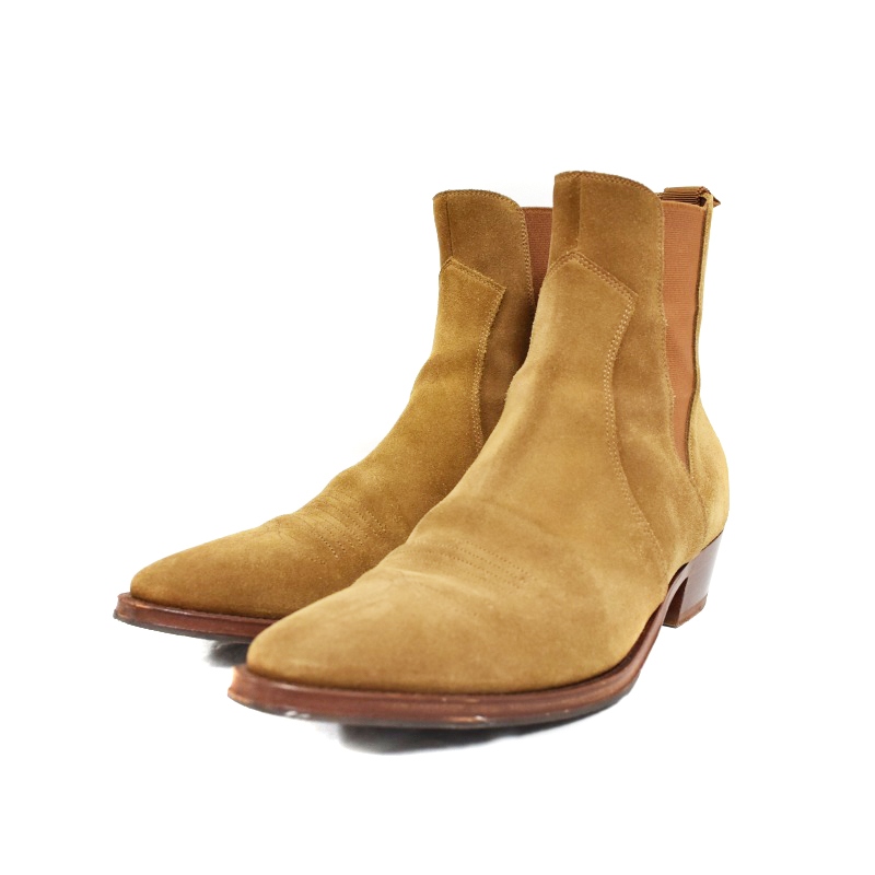 セリーヌ CELINE スエード サイドゴアブーツ チェルシーブーツ