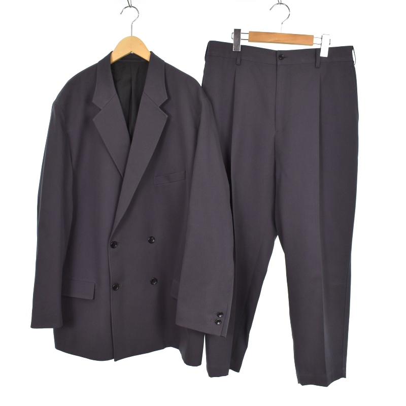 グラフペーパー Graphpaper Scale Off Wool Double Jacket Tapered 