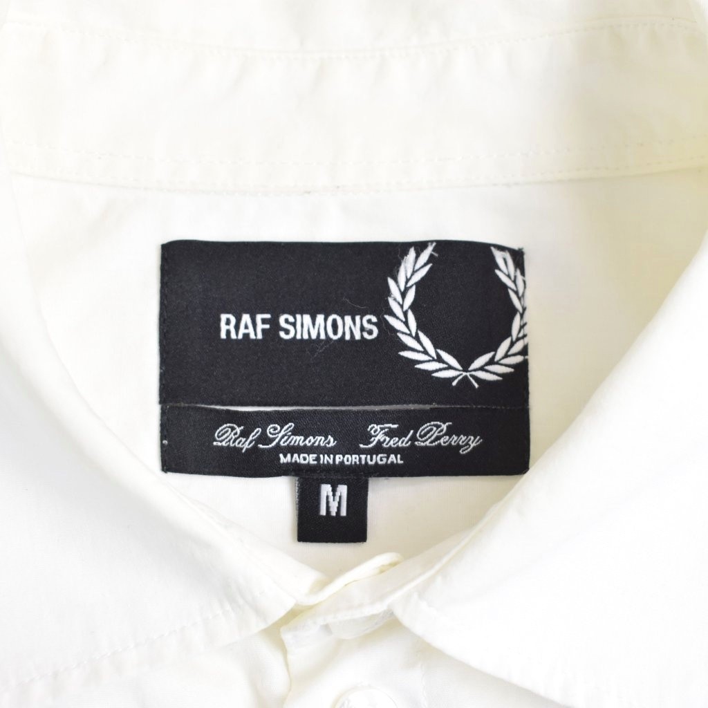 FRED PERRY×RAF SIMONS オーバーサイズシャツ FRED PERRY × RAF SIMONS フレッドペリー ラフシモンズ 袖