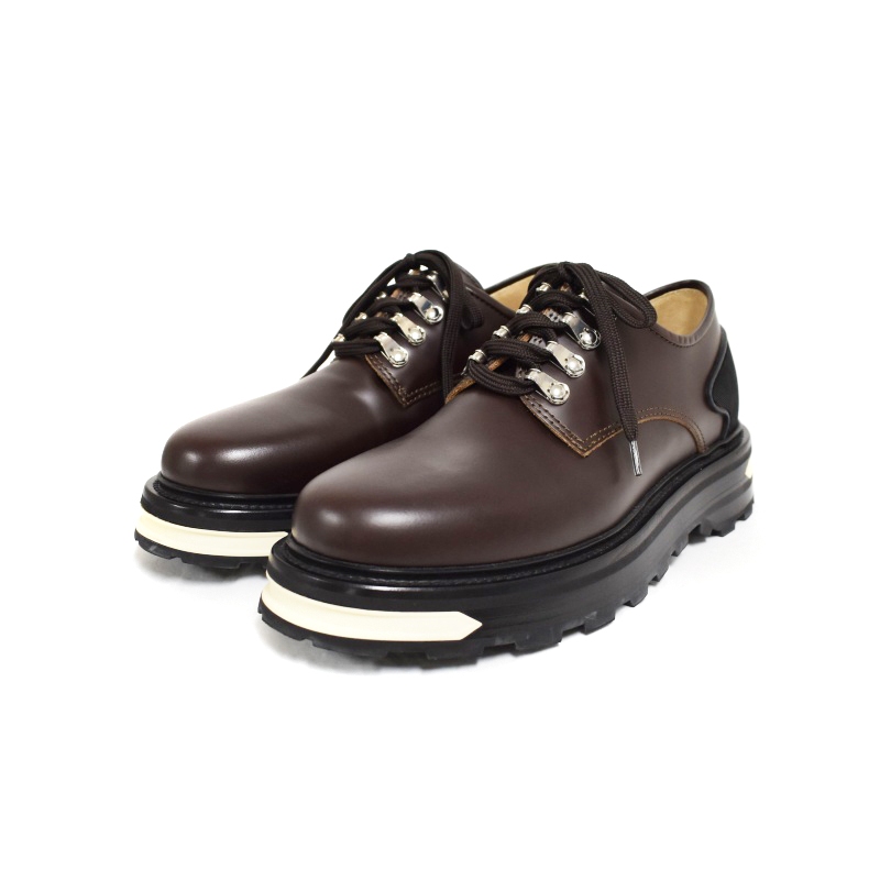 ジルサンダー JIL SANDER メタルアイレット レザー ダービー