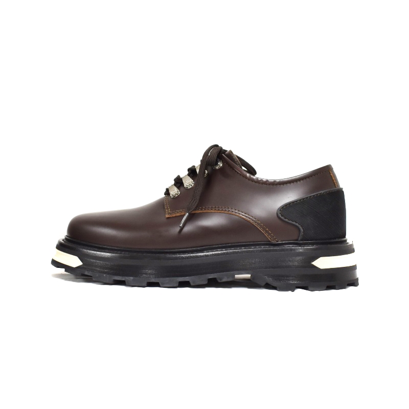 ジルサンダー JIL SANDER メタルアイレット レザー ダービー