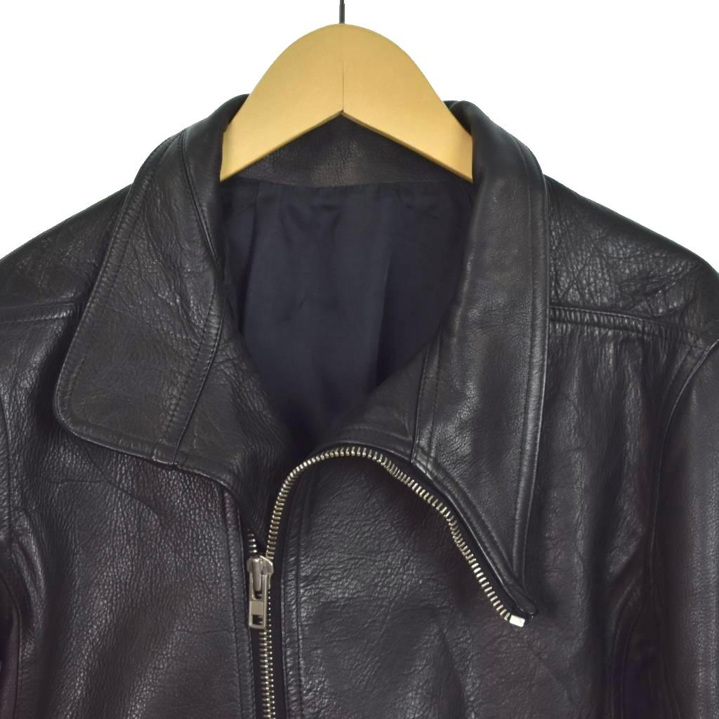 Rick Owens レザーライダース Rick Owens リックオウエンス GIACCA IN PELLE STOOGES レザー