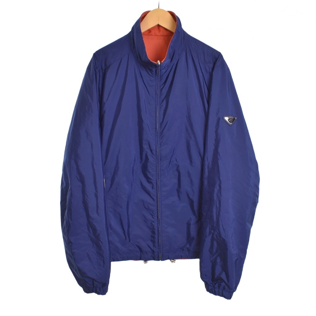 プラダ PRADA 19SS ナイロンジャケット リバーシブル トライアングル 