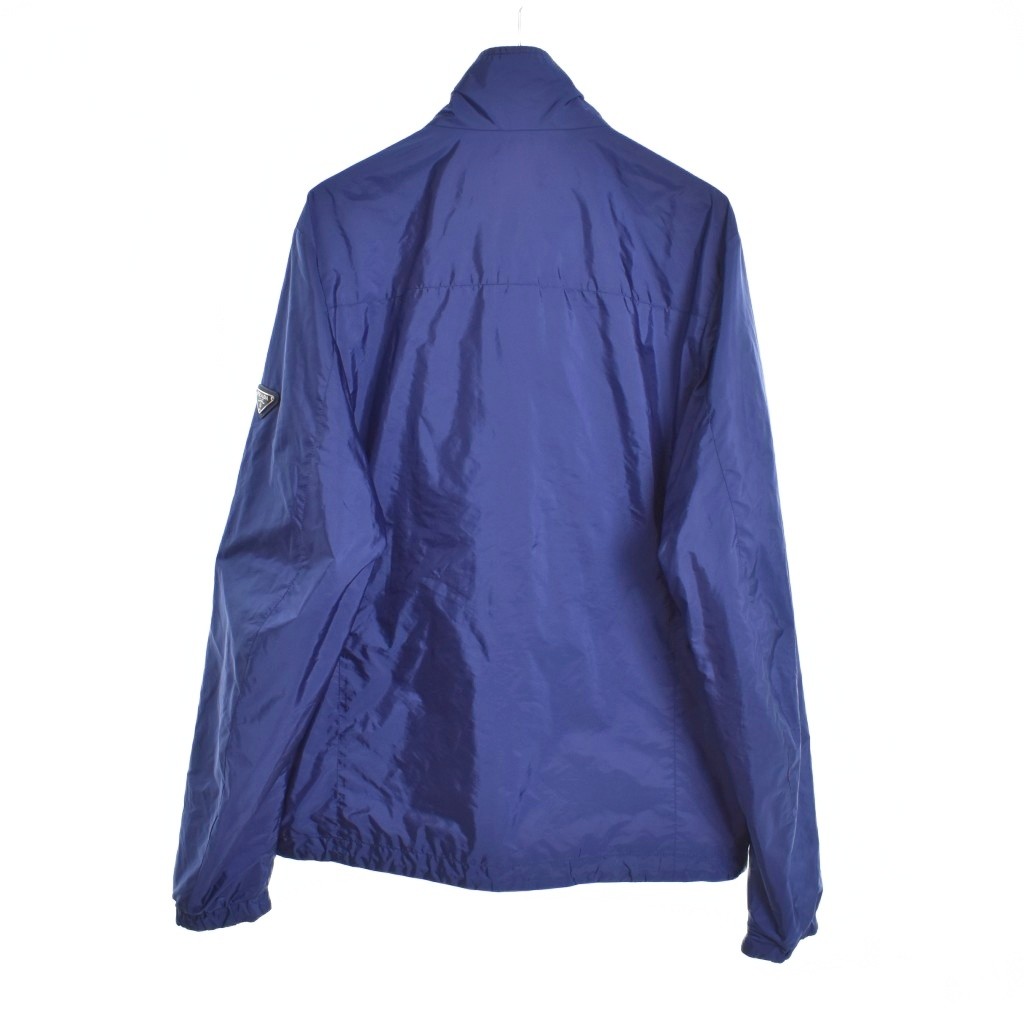 【極美品】PRADA ナイロンジャケット　リバーシブル　トライアングルプレート 中古・古着通販】PRADA (プラダ) トライアングルロゴプレート
