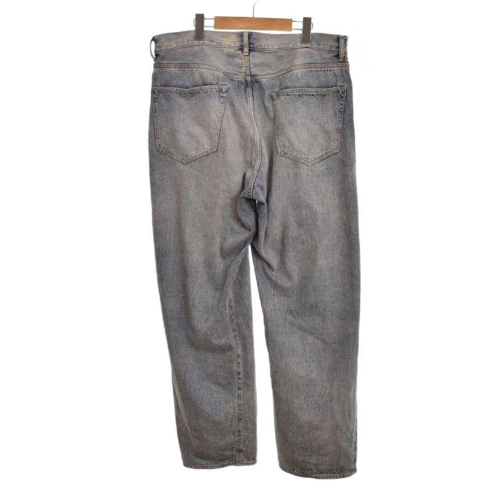 コモリ COMOLI 23SS DENIM 5P PANTS BLEACH デニム5ポケットパンツ 