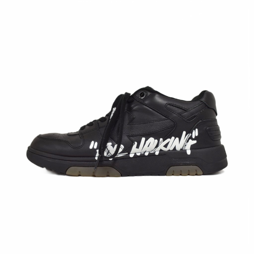 オフホワイト OFF WHITE OUT OF OFFICE FOR WALKING レザー ローカット 