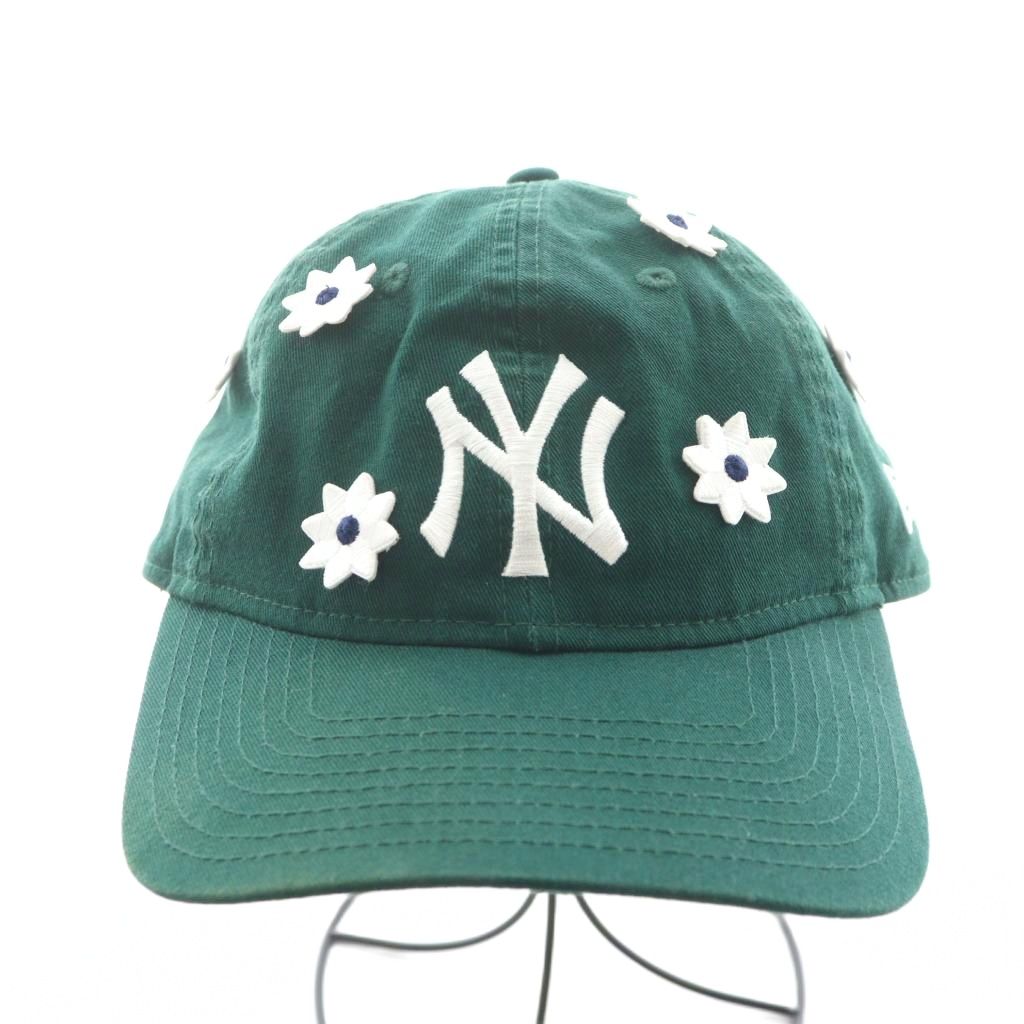 【 NICK GEAR 】 new era 3D Flower Cap NICK GEAR Special 3D Flower Cap BLACK- EQUIPMENT エキップメント