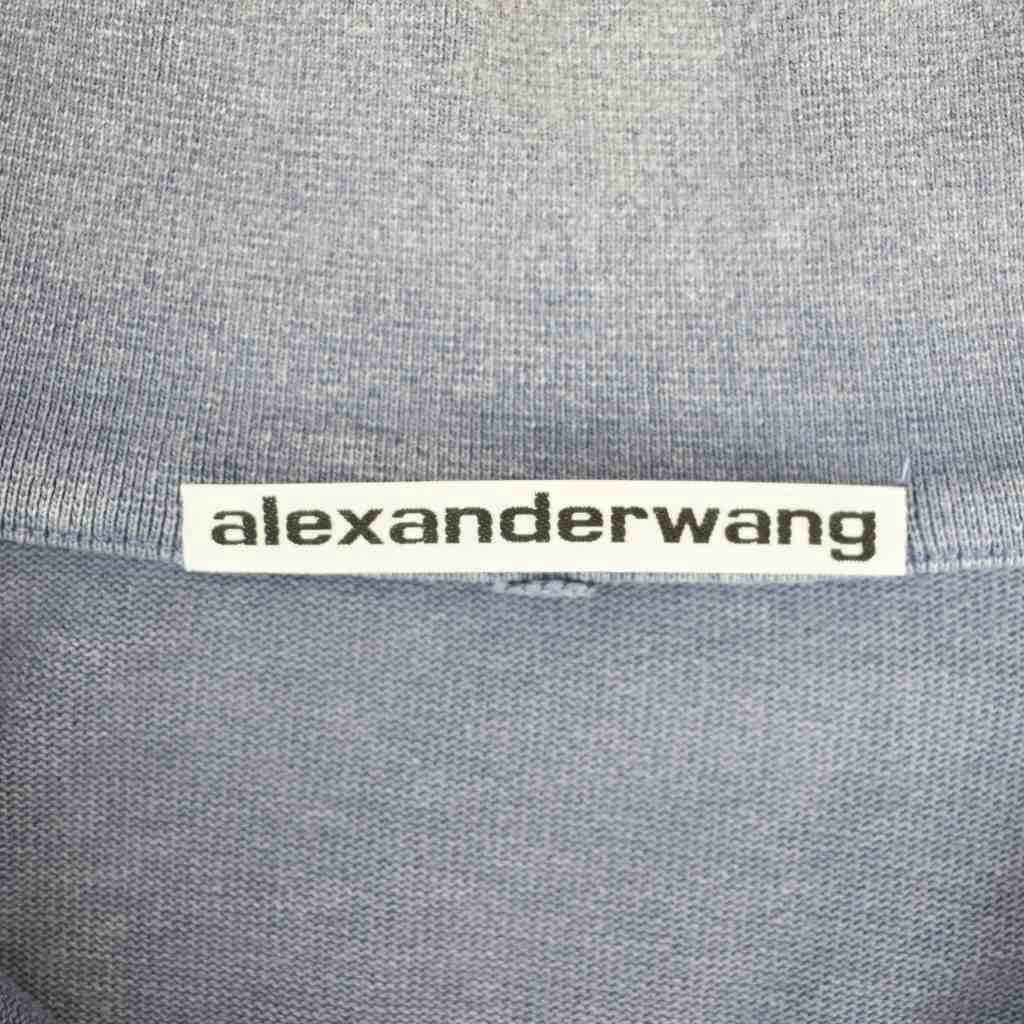 アレキサンダーワン ALEXANDER WANG Half Zip Mock Neck Sweatshirt