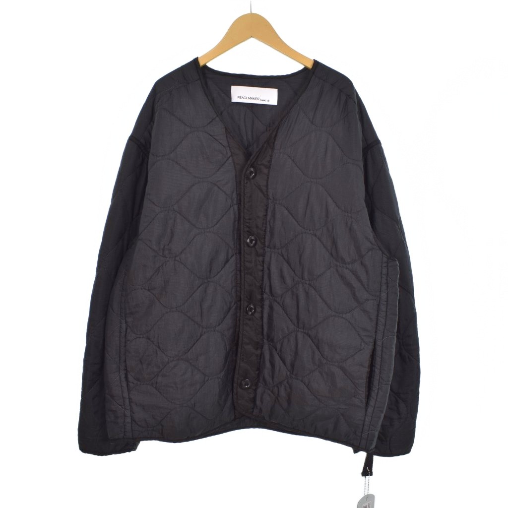 未使用品 オーエーエムシー OAMC 25SS PEACEMAKER quilted black  