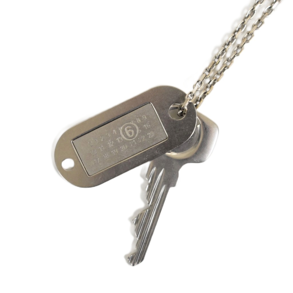 マルジェラ MM6 Maison Margiela ネックレス キー 鍵 エムエムシックス メゾンマルジェラ MM6 Maison Margiela
