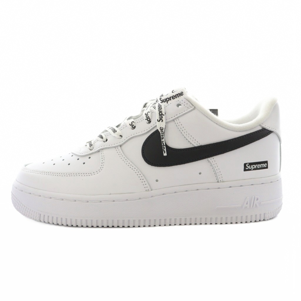 未使用品 ナイキ NIKE × シュプリーム Supreme エアフォースワン ロー