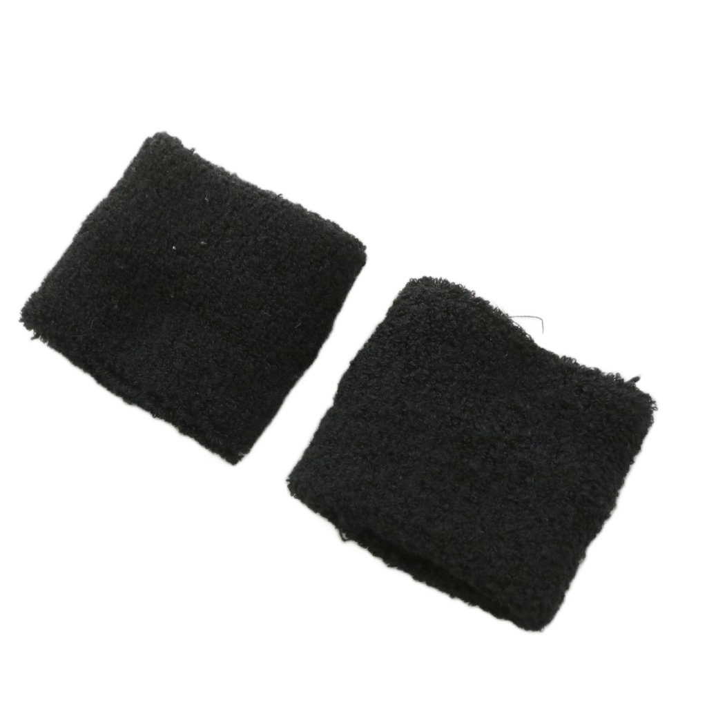 クロムハーツ CHROME HEARTS リストバンド 両腕 クロスパッチ 十字架  