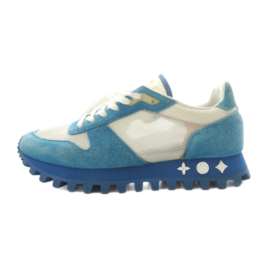 ルイヴィトン LOUIS VUITTON LVランナー スウェード コンビ メッシュ 