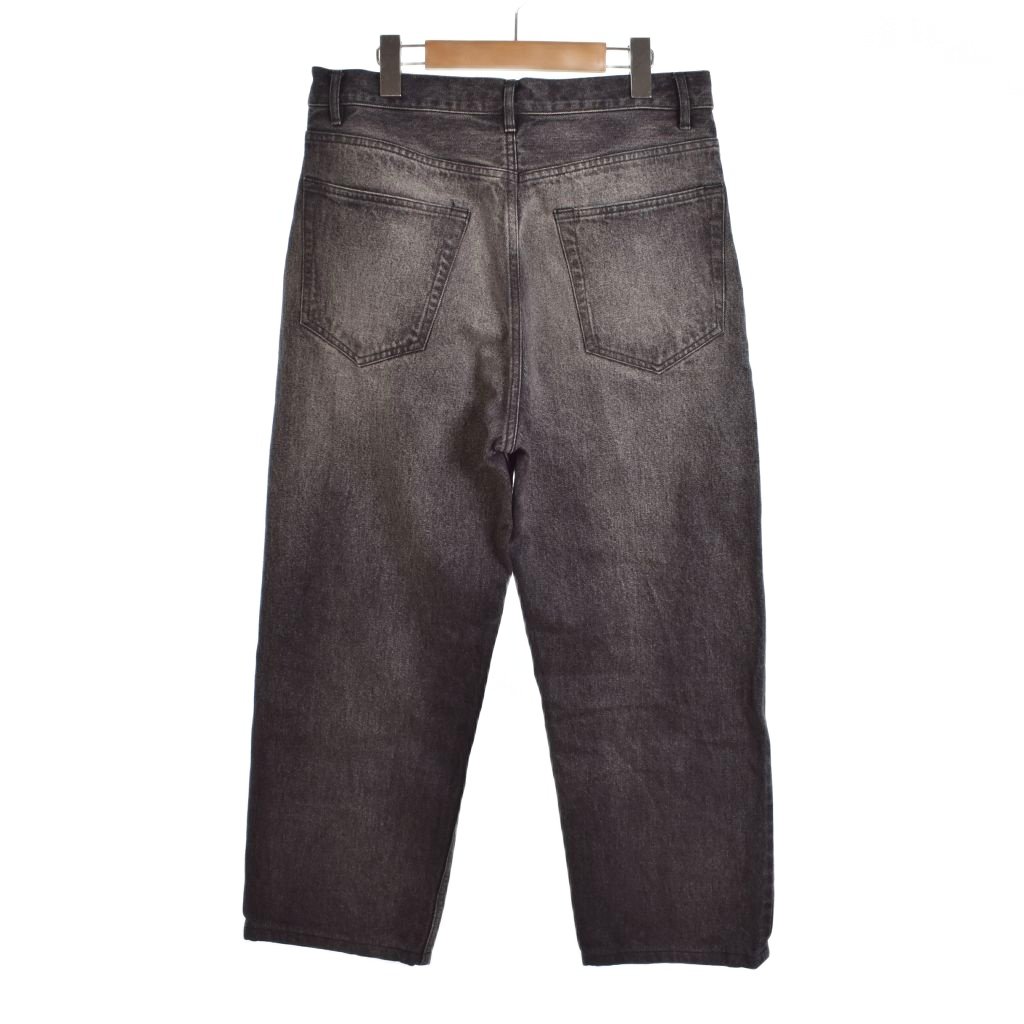 オーラリー AURALEE 24AW SELVEDGE FADED HEAVY DENIM WIDE PANTS 