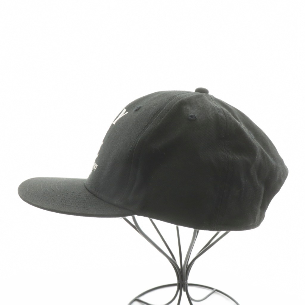 【中古】ラッツ RATS EMBROIDERY CAP キャップ 帽子 ロゴ 刺繍 F 黒 ブラック 22'SPA-1201 /AN2 メンズ ラッツ RATS EMBROIDERY CAP キャップ 帽子 ロゴ 刺繍 F 黒 ブラック