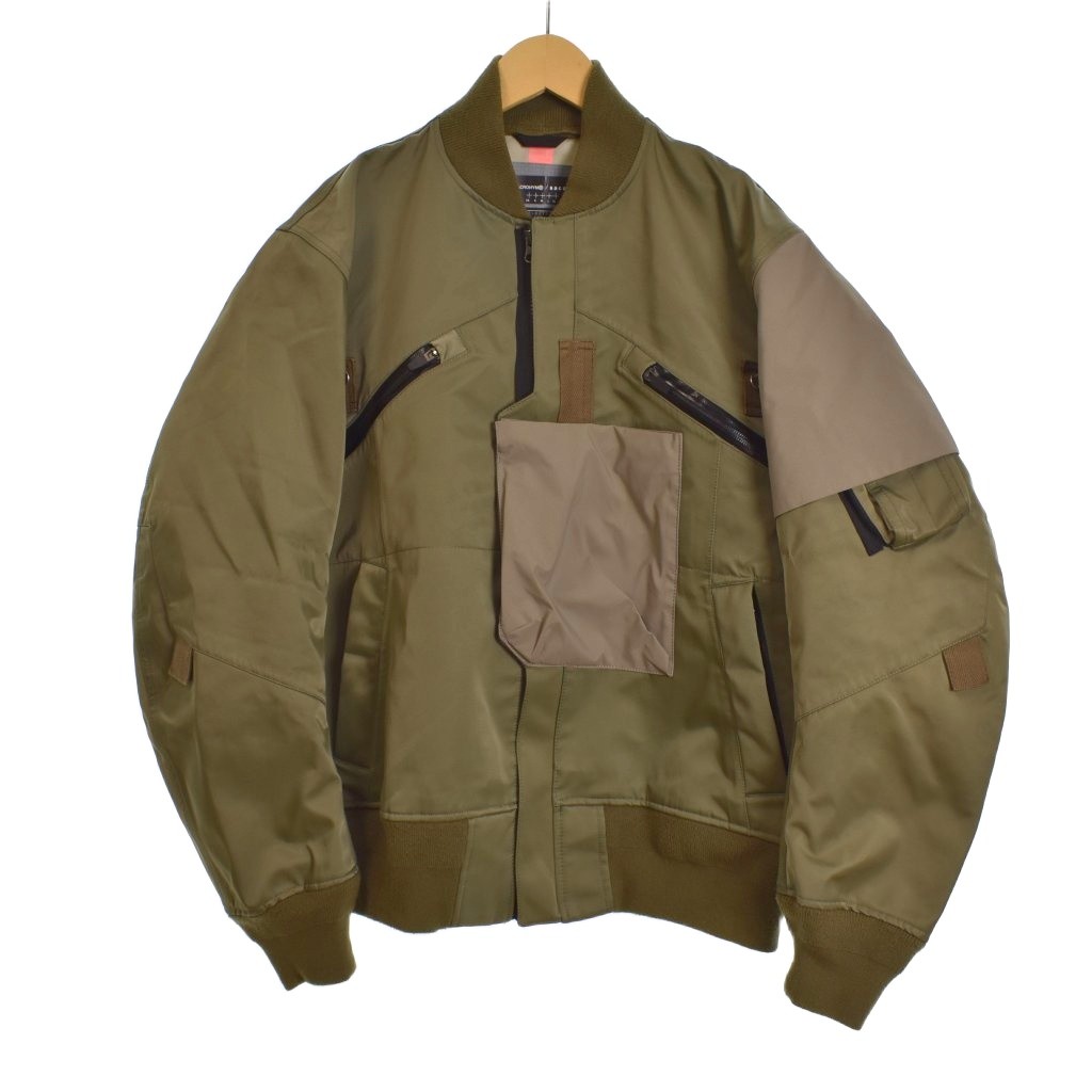 サカイ sacai アクロニウム ACRONYM 22SS BOMBER JACKET MA-1 