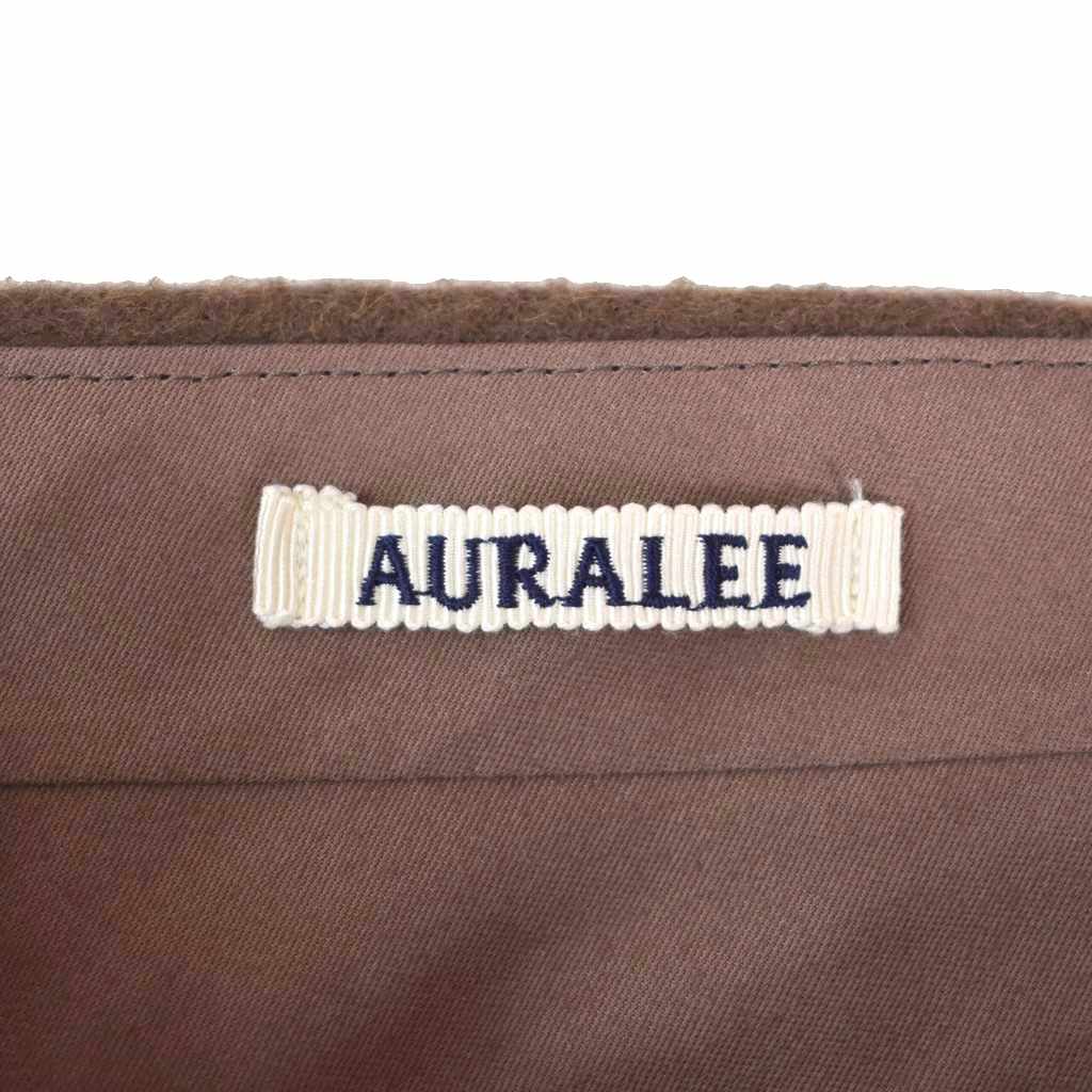 オーラリー AURALEE 23AW BABY CAMEL FLANNEL SLACKS ベビーキャメル