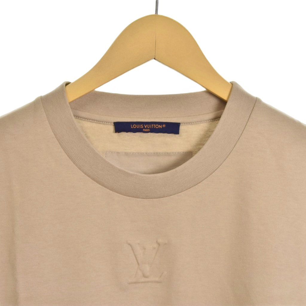 100%本物 LOUIS VUITTON 半袖 ベージュ M 【公式通販】
