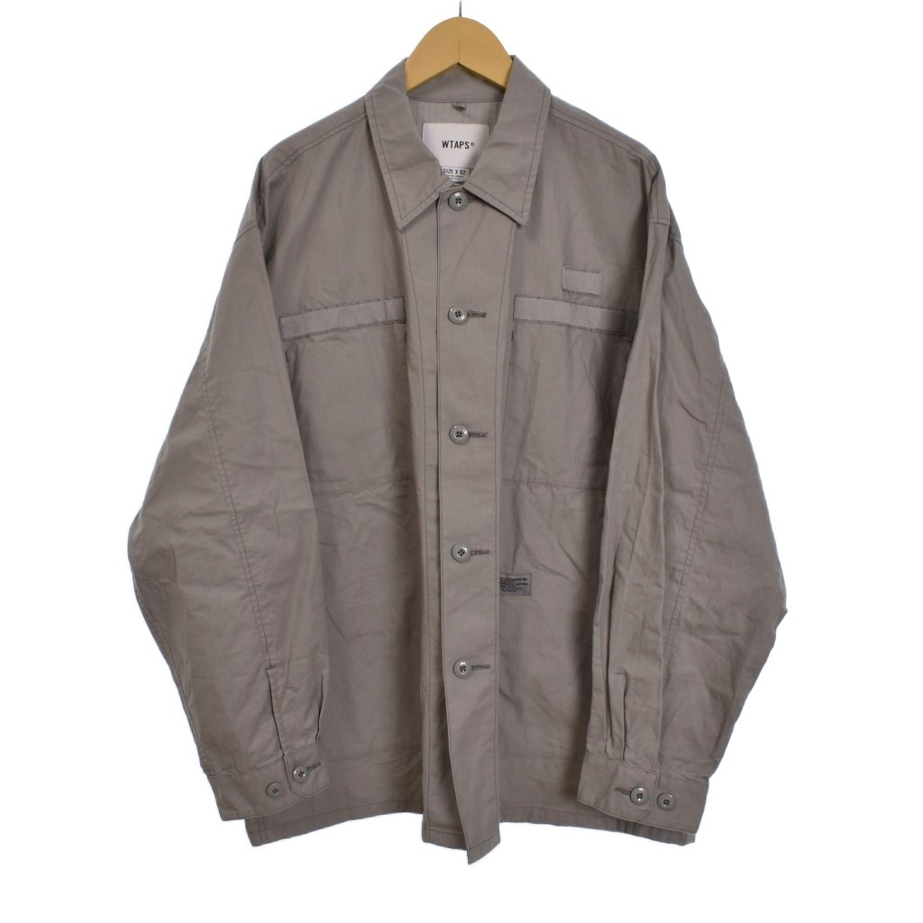 ダブルタップス WTAPS 25SS ジャングルロングスリーブコットンリップス 