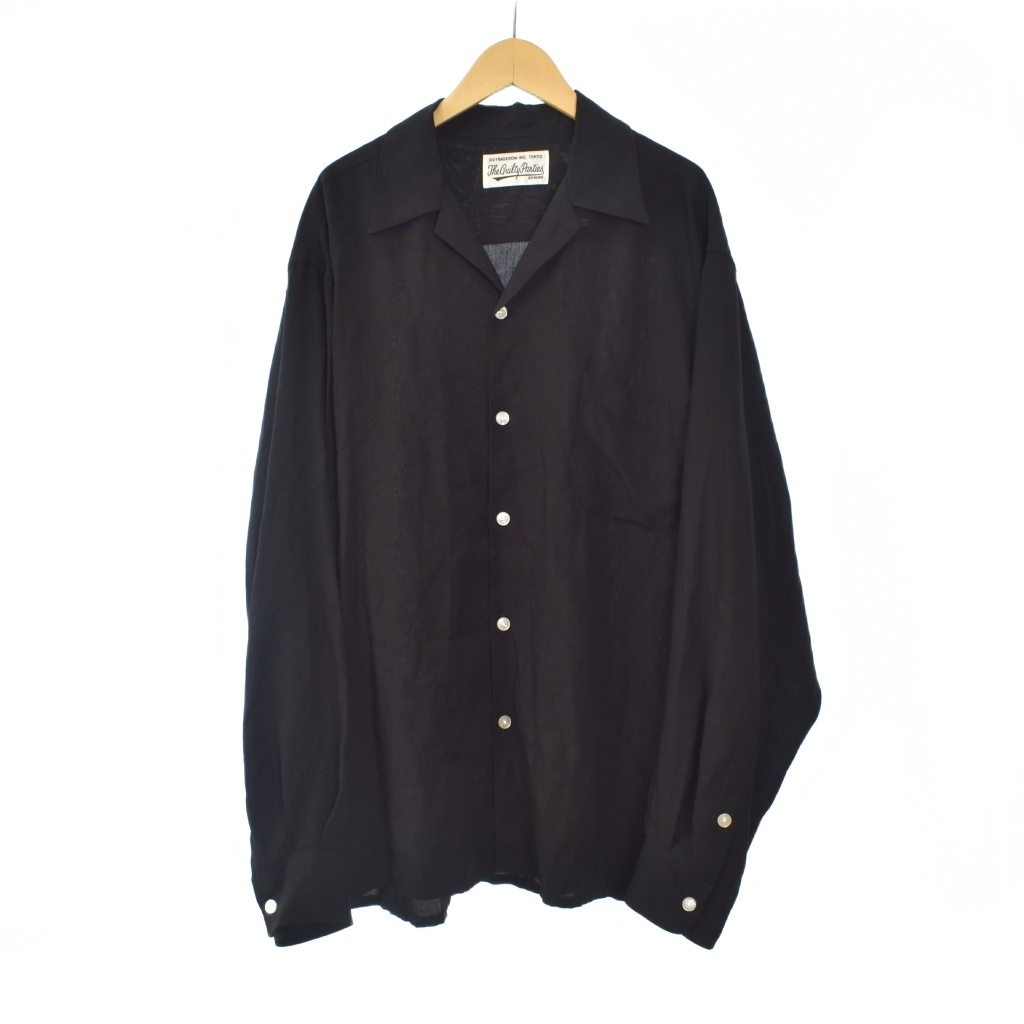 ワコマリア WACKO MARIA 50's OPEN COLLAR SHIRT オープンカラーシャツ