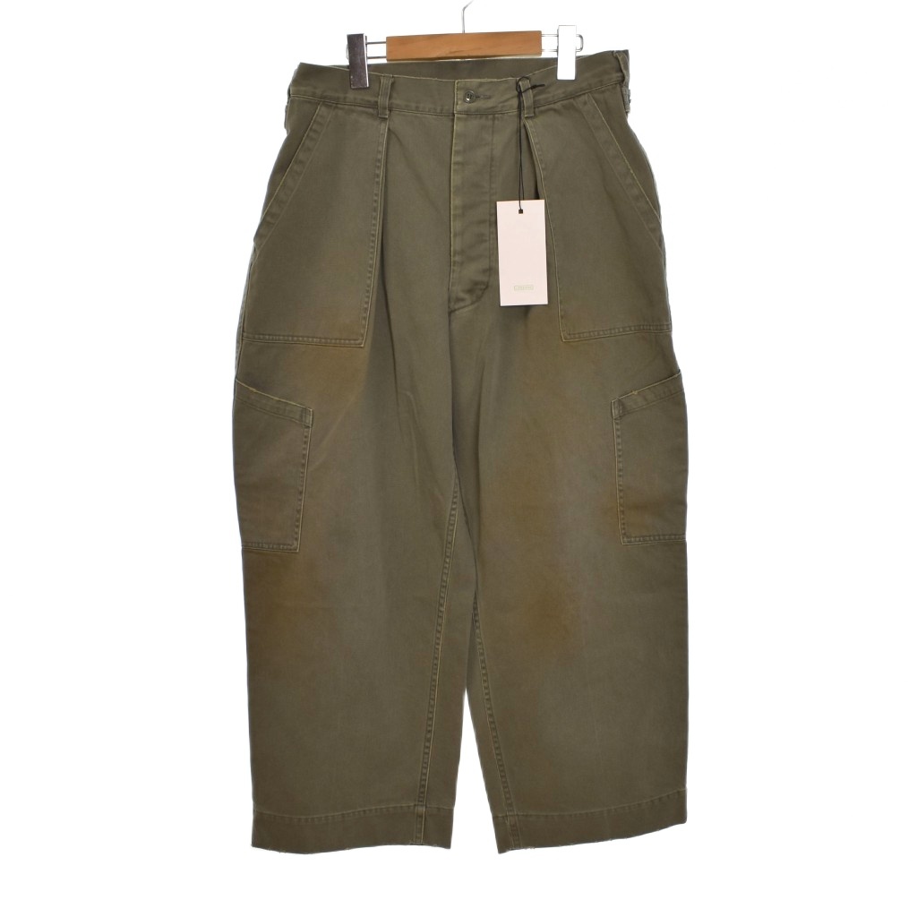 未使用品 アプレッセ A.PRESSE Vintage USAF Hemmed Bottoms カーゴ 