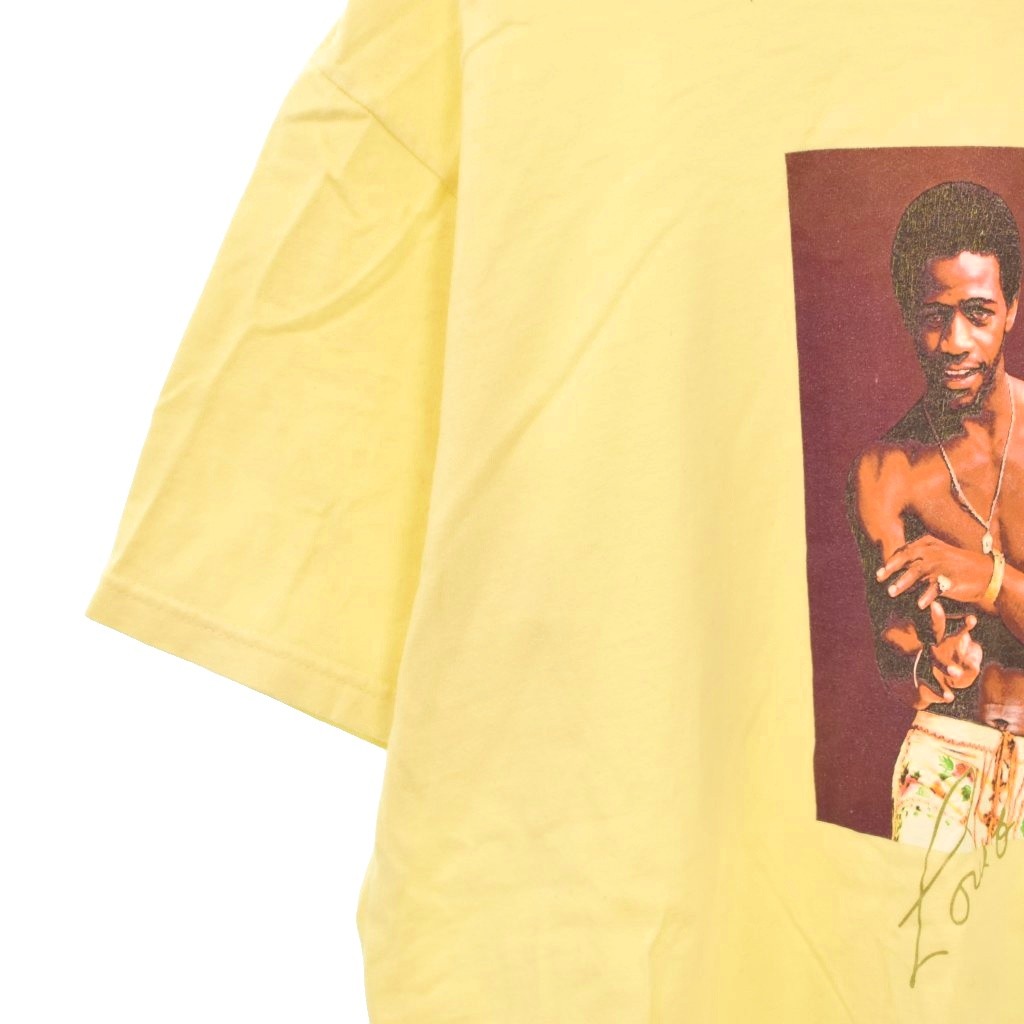 シュプリーム SUPREME 22SS Al Green Tee Tシャツ 半袖 プリント M 黄 イエロー ☆AA★ メンズ