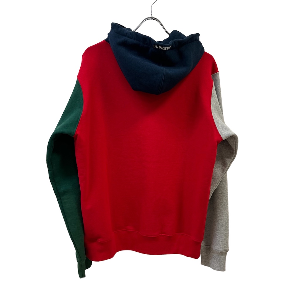 シュプリーム SUPREME 19SS S Logo Colorblocked Hooded Sweat Shirt 