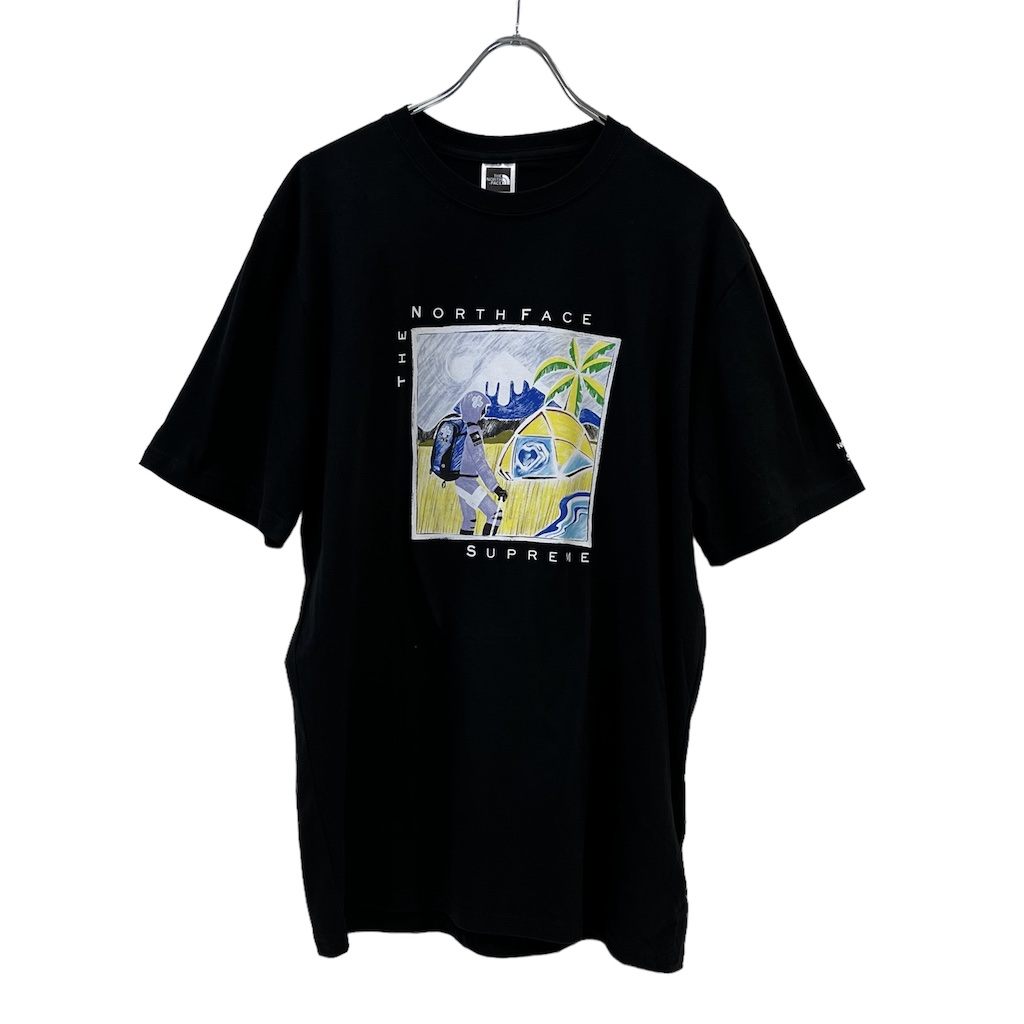 THE NORTH FACE x Supreme 半袖シャツ S ブラック
