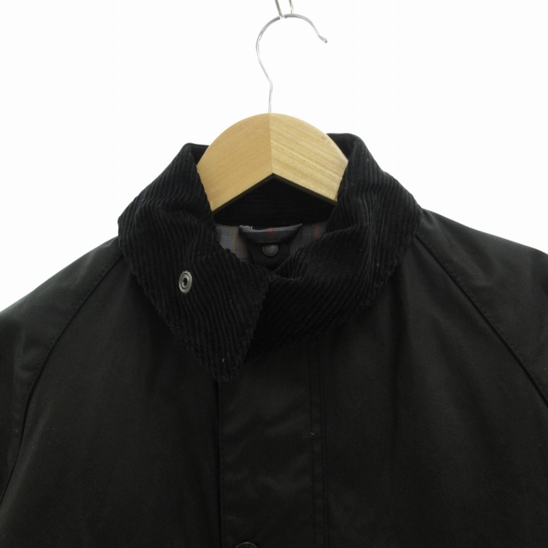 未使用 Barbour バブアー BEDALE ワックスジャケット 32 黒 ノン