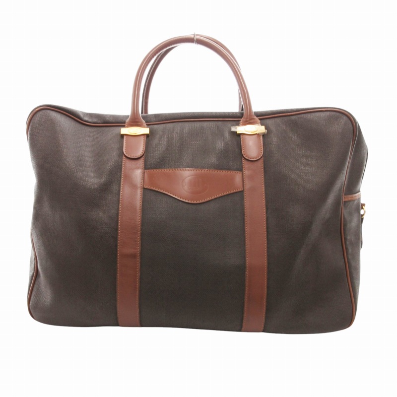 ダンヒル dunhill 2way ボストンバッグ ショルダー キーチャーム