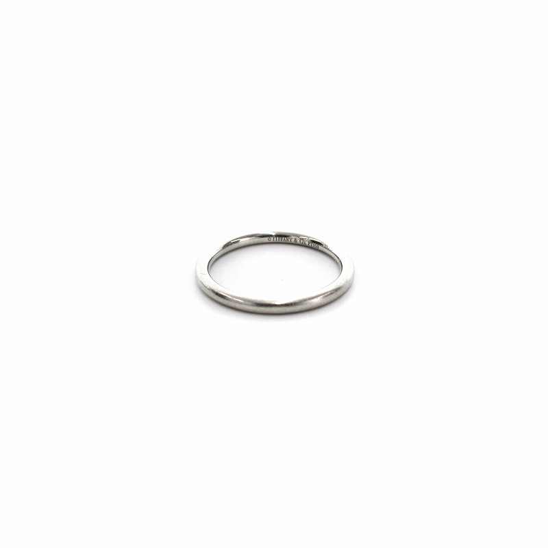 ティファニー TIFFANY & CO. 指輪 リング Pt950 8号 プラチナ 銀白色