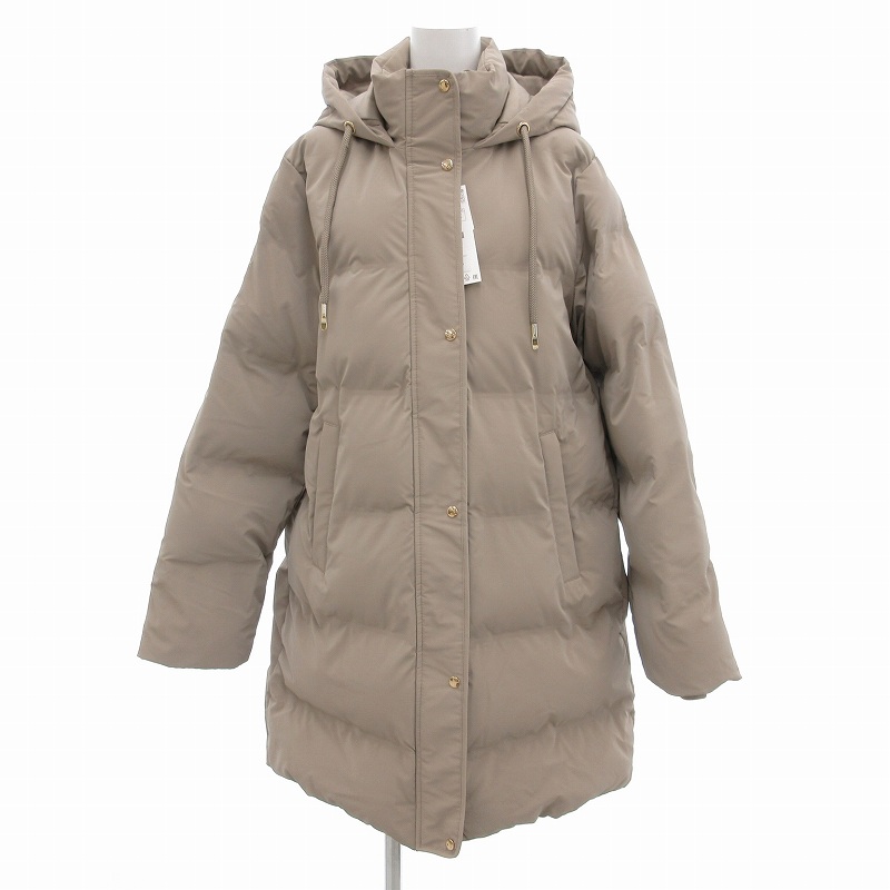 未使用品 ザラ ZARA タグ付き WINDPROOF HOODED PUFFER ANORAK 中綿 