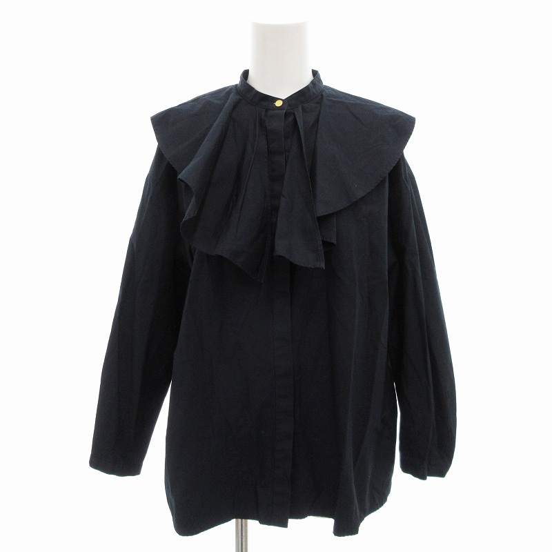 ユナイテッドアローズ UNITED ARROWS ラッフルカラー シャツブラウス 