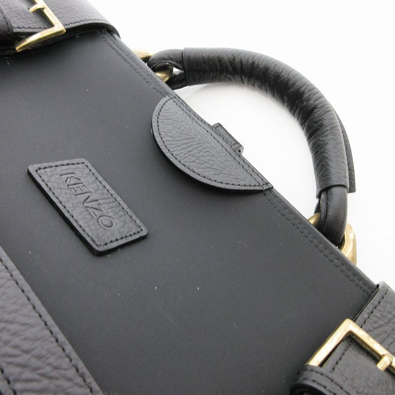 KENZO ダレスバッグ ボストン ショルダー 2WAY ナイロン レザー KENZO