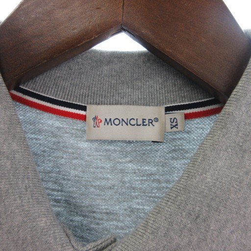 MONCLER ポロシャツ　グレー　S 楽天市場】モンクレール MONCLER ポロシャツ メンズ 8a70300