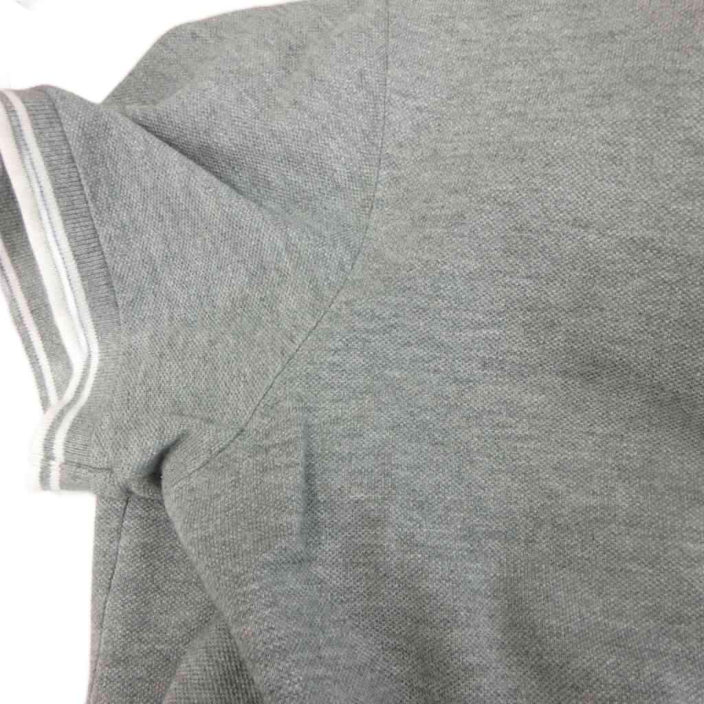 【美品】 MONCLERモンクレール 半袖ポロシャツグレー　S MONCLER モンクレール 半袖ポロシャツ グレー メンズ 8a00003
